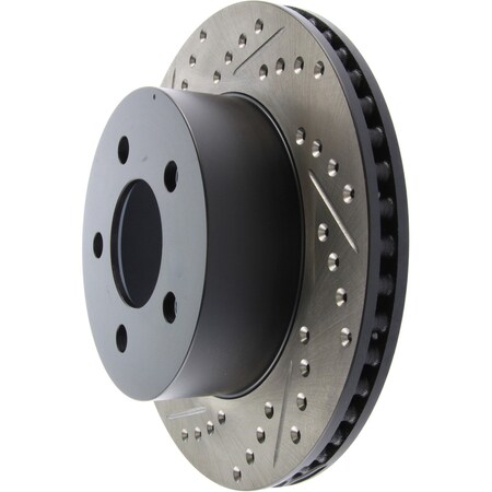 Centric Parts Sport Drilled/Slotted Brake Rotor, 127.67045R 127.67045R